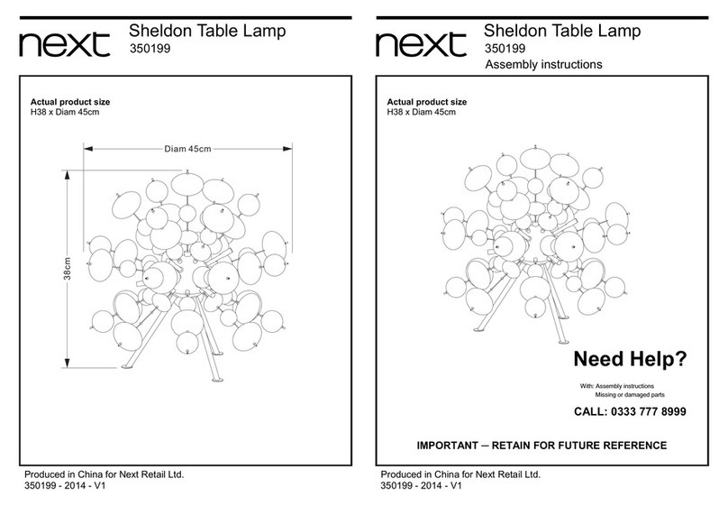 Next 350199 Assembly instructions