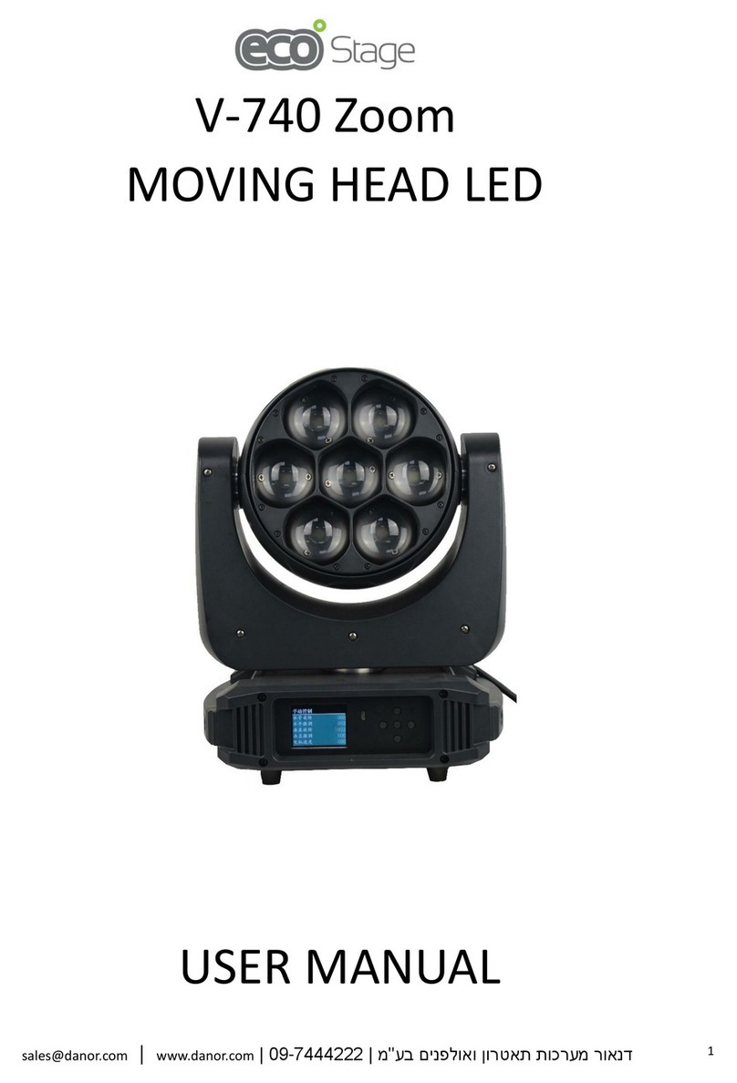 ecoStage V-740 User manual