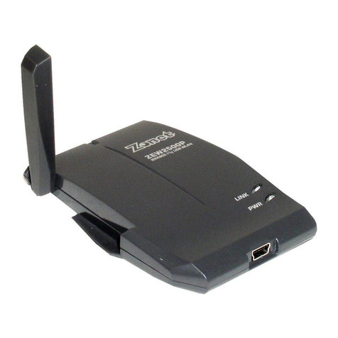 Zonet ZEW2500P User manual