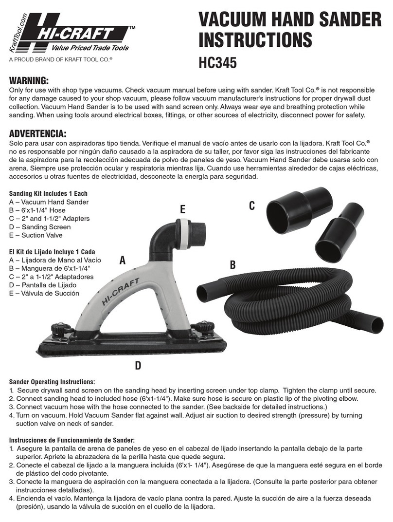 KRAFT Hi-Craft HC345 instructions