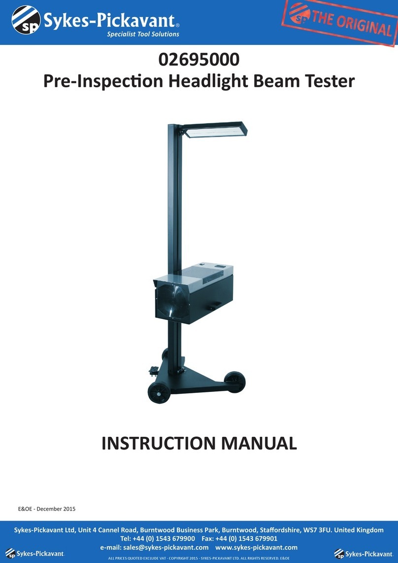 Sykes-Pickavant 02695000 instruction manual
