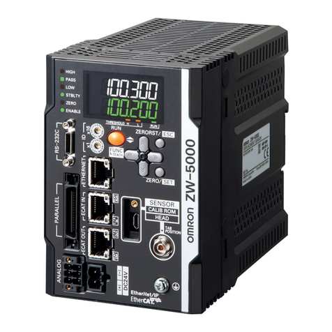 Omron ZW-7000 Series user manual