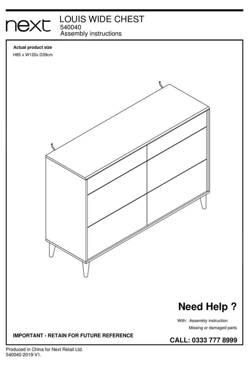 Next LOUIS 540040 User manual Next LOUIS 540040 User manual