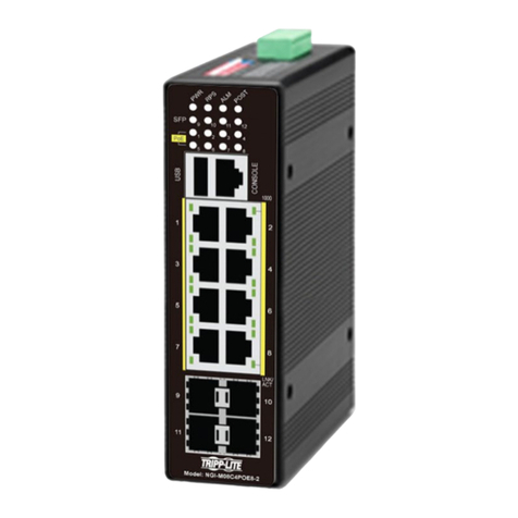 Tripp Lite NGI-M08C4POE8-2 User manual Tripp Lite NGI-M08C4POE8-2 User manual
