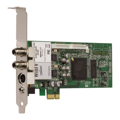 Hauppauge WinTV-HVR-2250 User manual