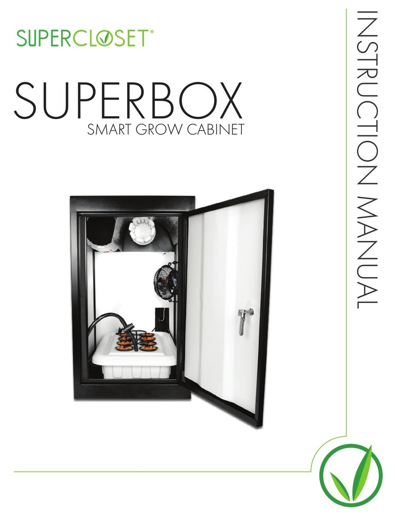 SuperCloset SUPERBOX instruction manual