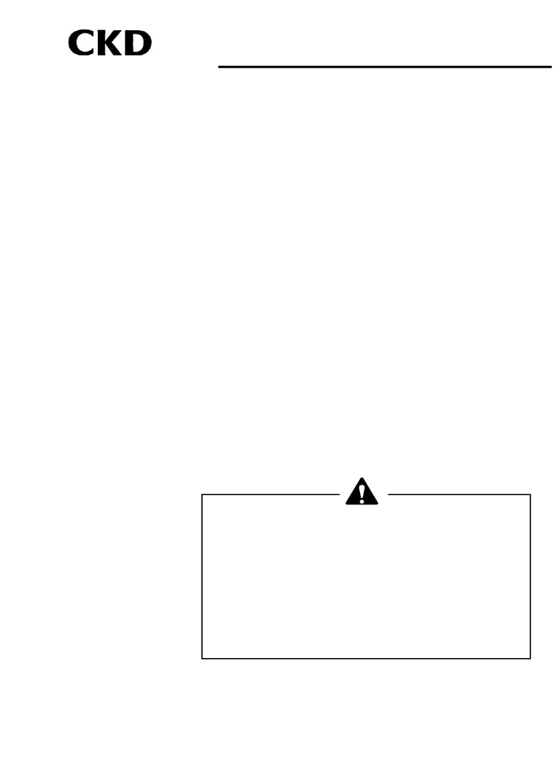 CKD GT9000WV Series User manual