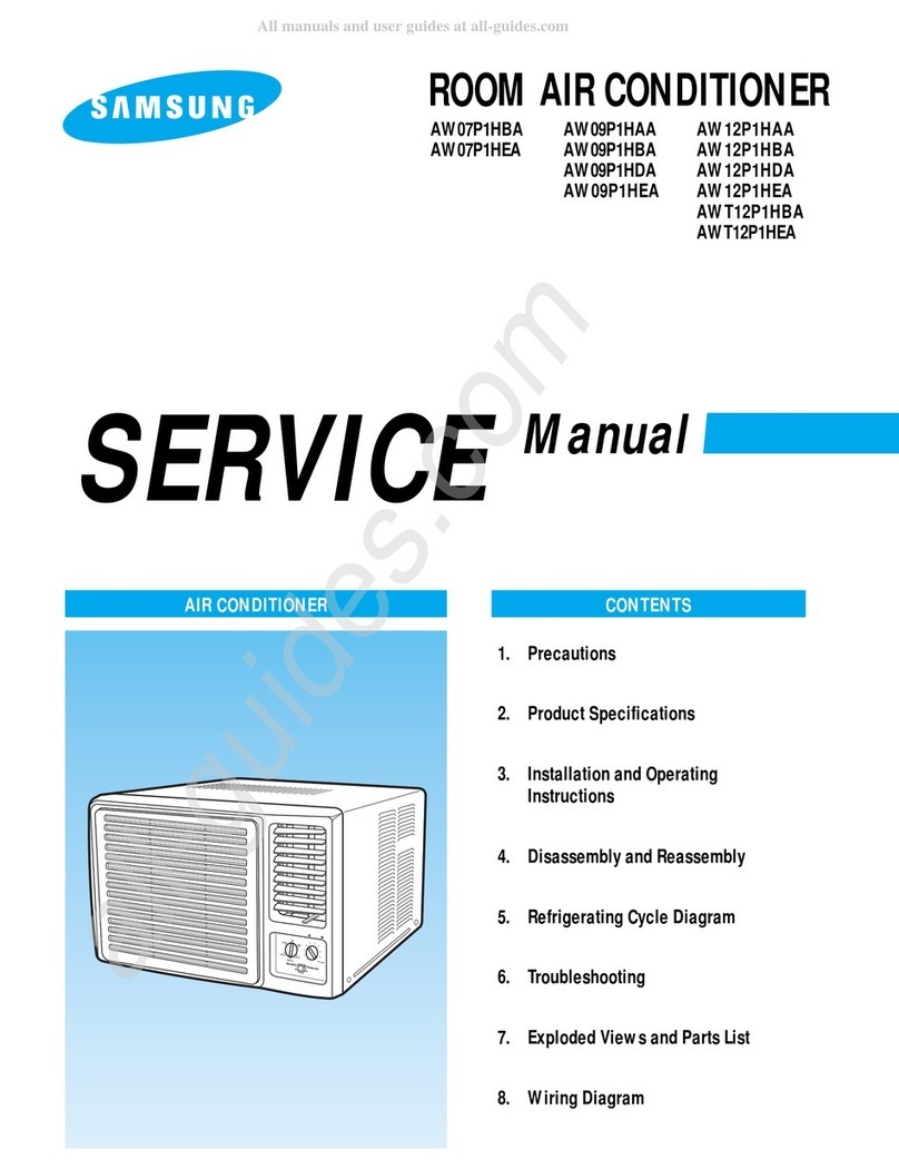 Samsung AW07P1HBA User manual