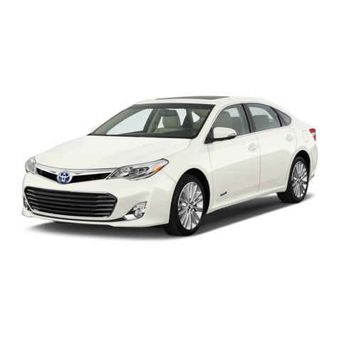 Toyota 2015 Avalon User manual Toyota 2015 Avalon User manual