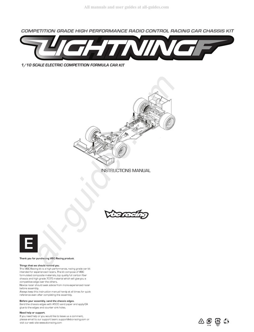 VBC Racing LIGHTINGF instruction manual