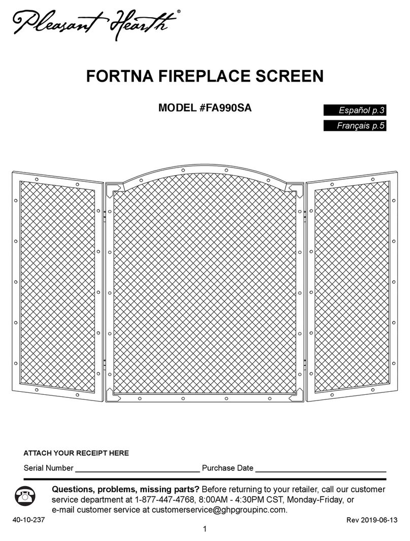 pleasant hearth FA990SA quick start guide pleasant hearth FA990SA quick start guide