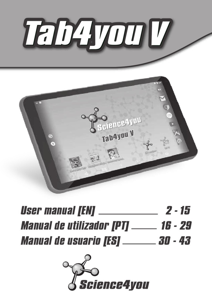 Science4you Tab4you V user manual