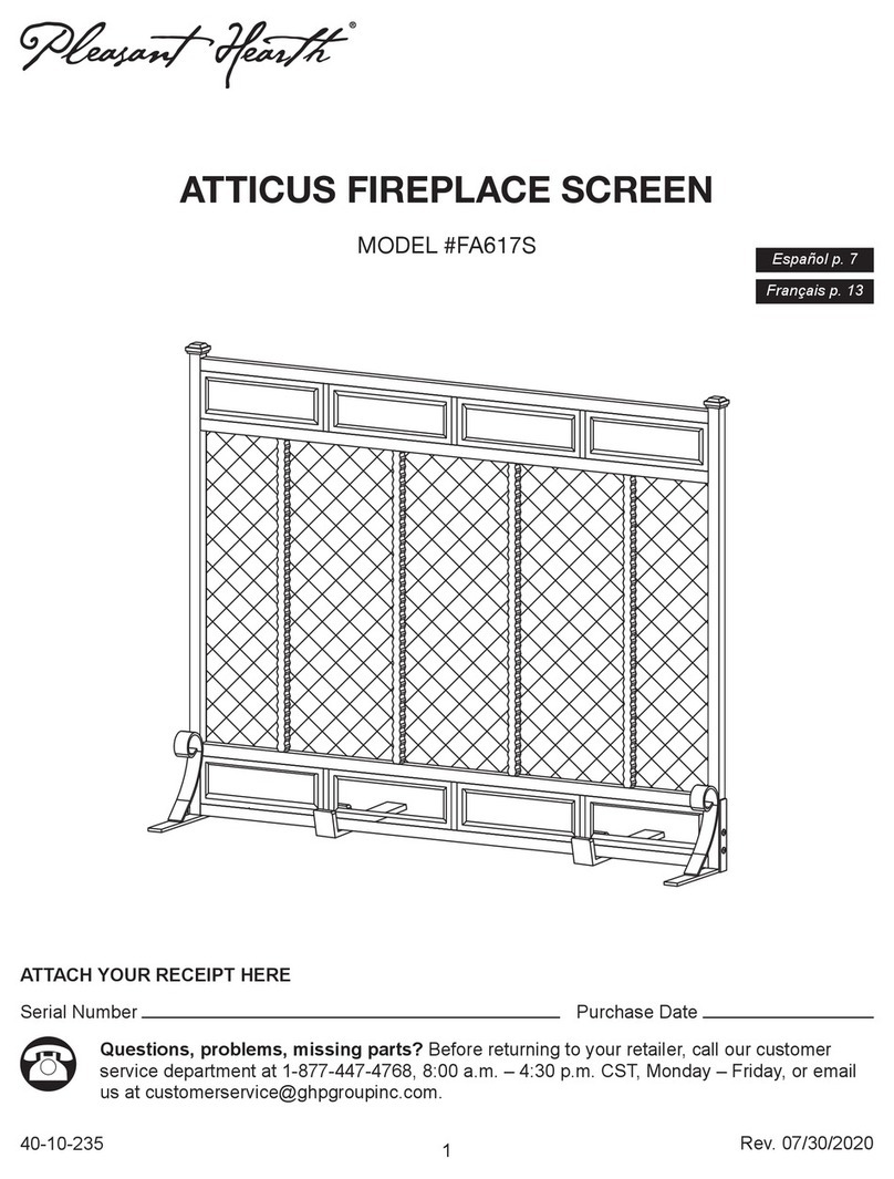 pleasant hearth FA617S User manual pleasant hearth FA617S User manual