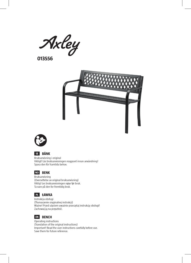 Axley 013556 User manual