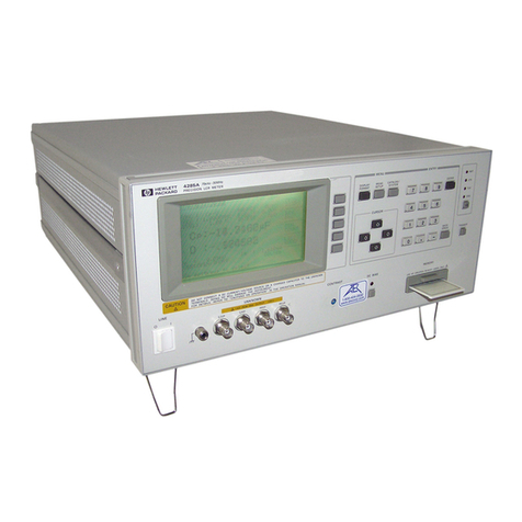 Agilent Technologies 4285A User manual