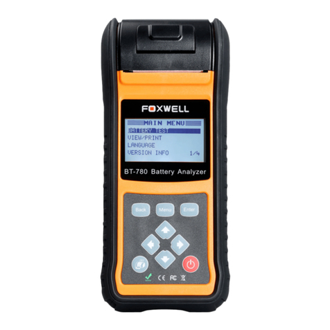 Foxwell BT780 User manual