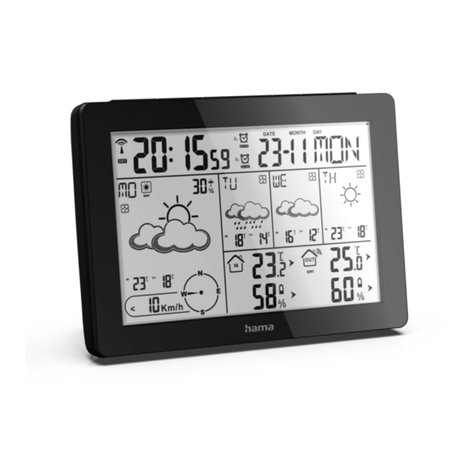 Hama METEOTIME operating instructions