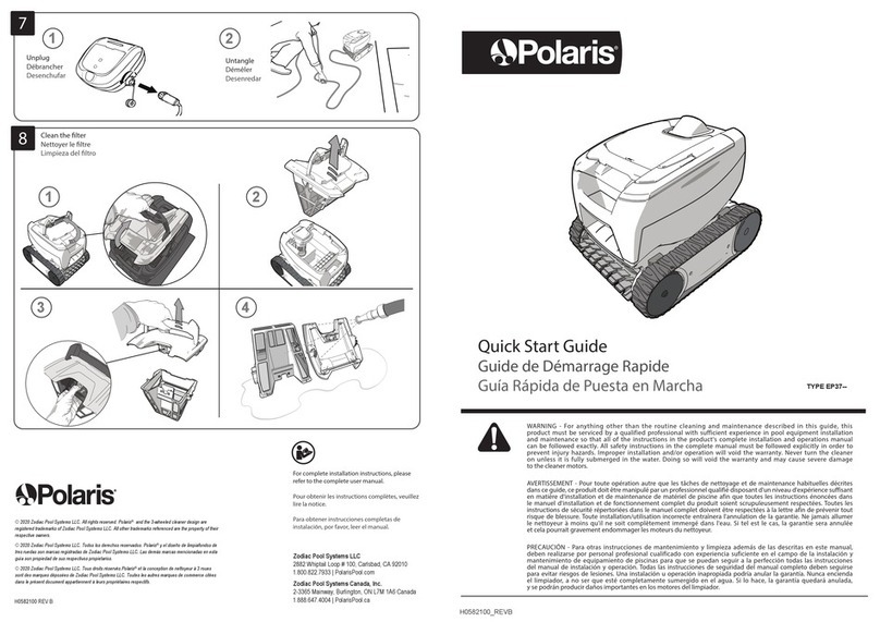 Polaris EP37 Series quick start guide