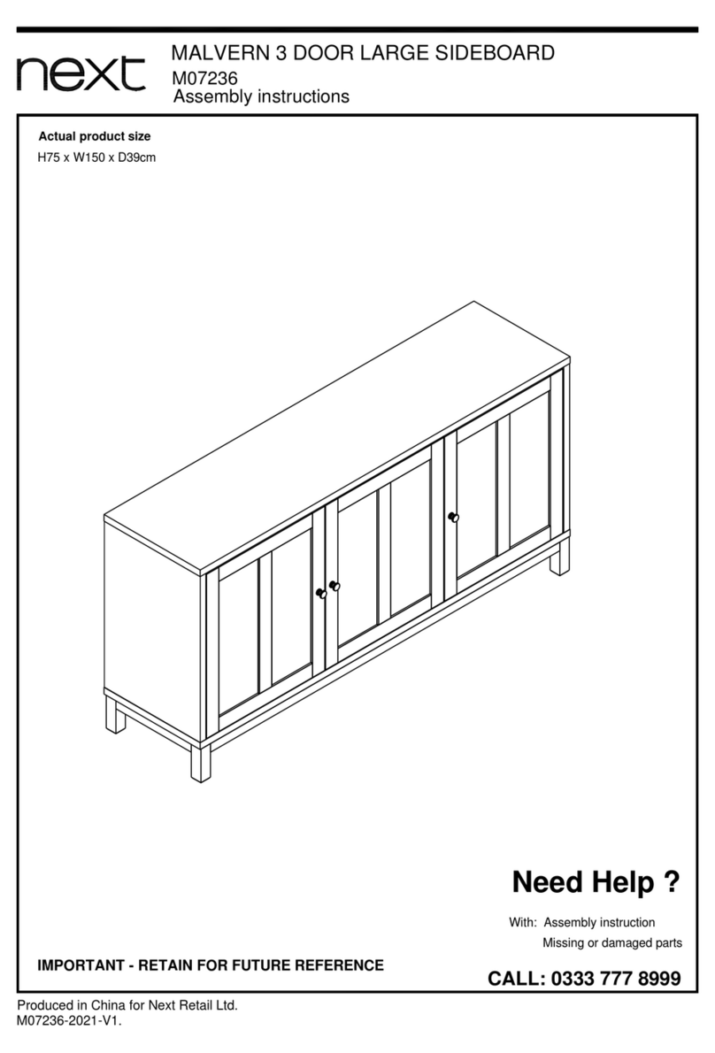 Next MALVERN M07236 User manual
