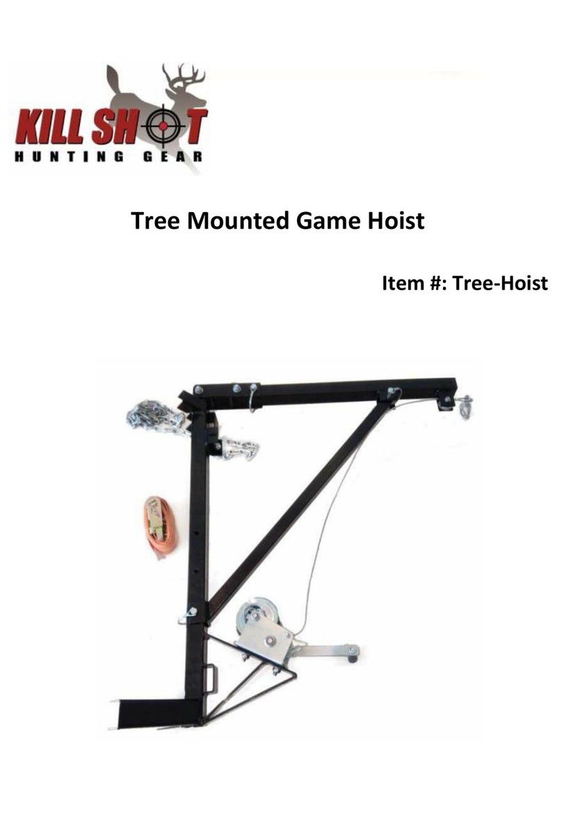 Kill Shot Tree-Hoist quick start guide