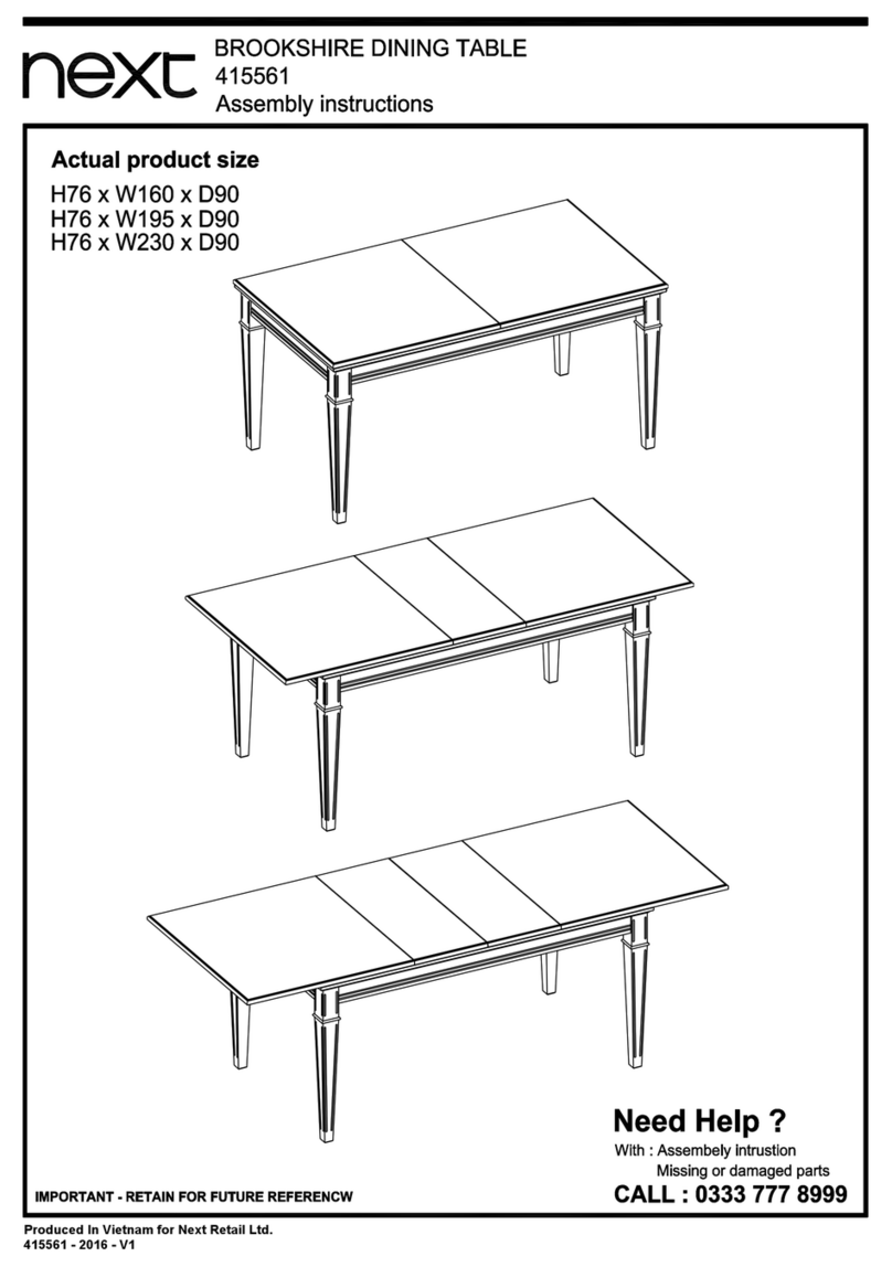 Next BROOKSHIRE 415561 User manual Next BROOKSHIRE 415561 User manual