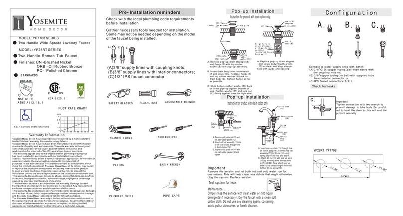 Yosemite YP7708 Series quick start guide Yosemite YP7708 Series quick start guide
