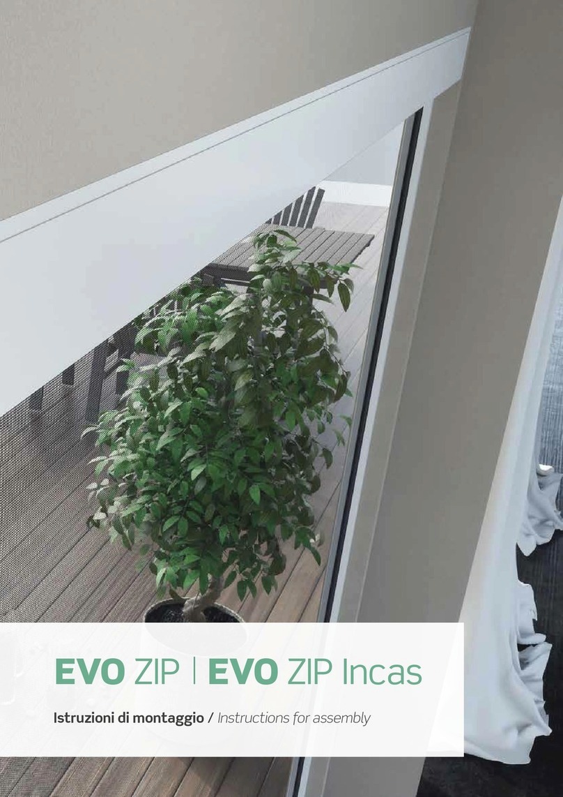 MV LINE EVO ZIP Instructions for assembly