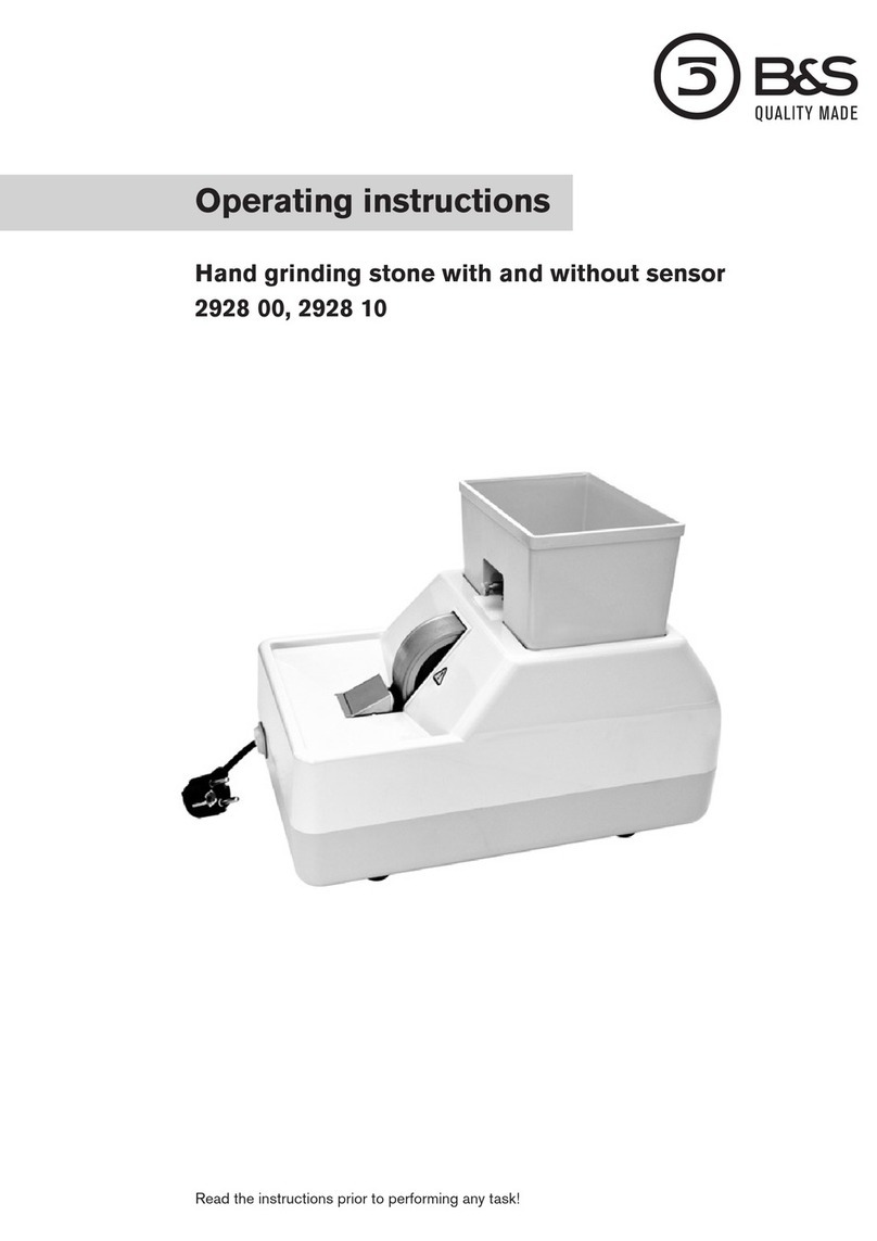 B&S 2928 00 operating instructions