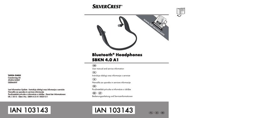 Silvercrest SBKN 4.0 A1 Instruction sheet Silvercrest SBKN 4.0 A1 Instruction sheet