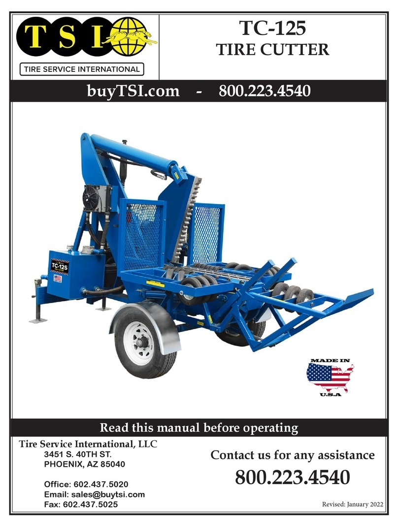 TSI Instruments TC-125 manual