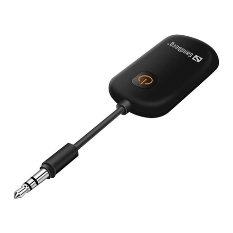 Sandberg Bluetooth Audio Link 2in1 TxRx quick guide