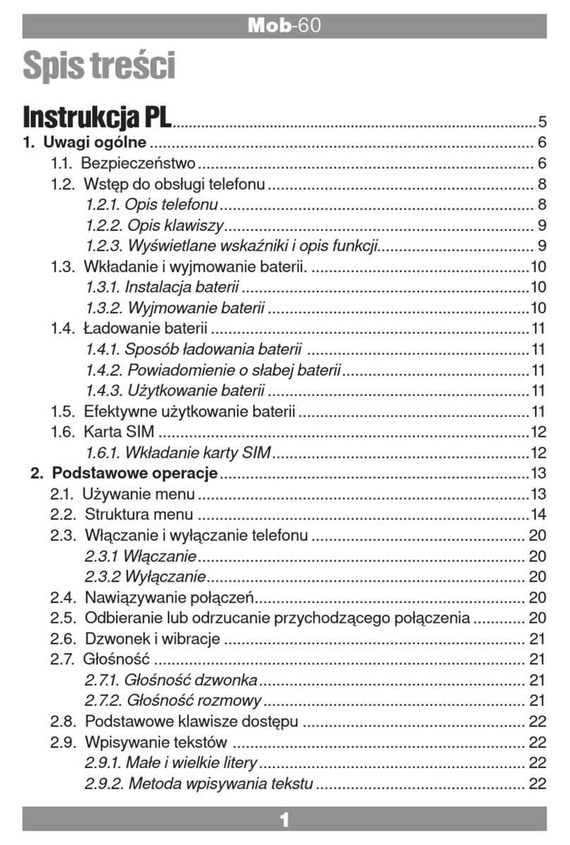 Manta MOB-60 User manual