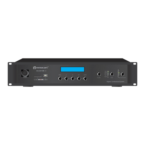 RELACART CS-301VM product manual