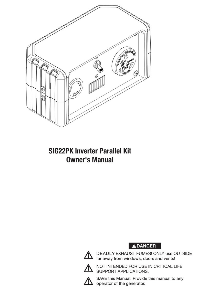 Simpson SIG22PK owner's manual