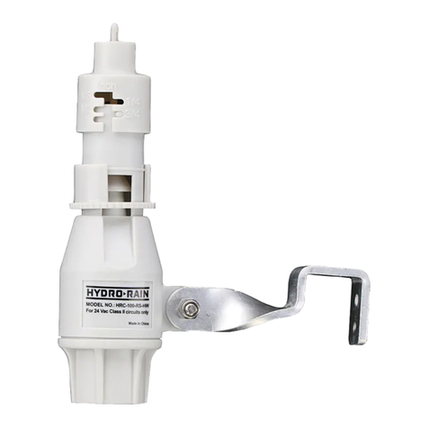 HYDRO-RAIN HRC-990-RS-MD instruction manual