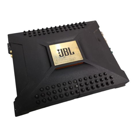 Harman JBL PRO POWER A302GTi owner's manual