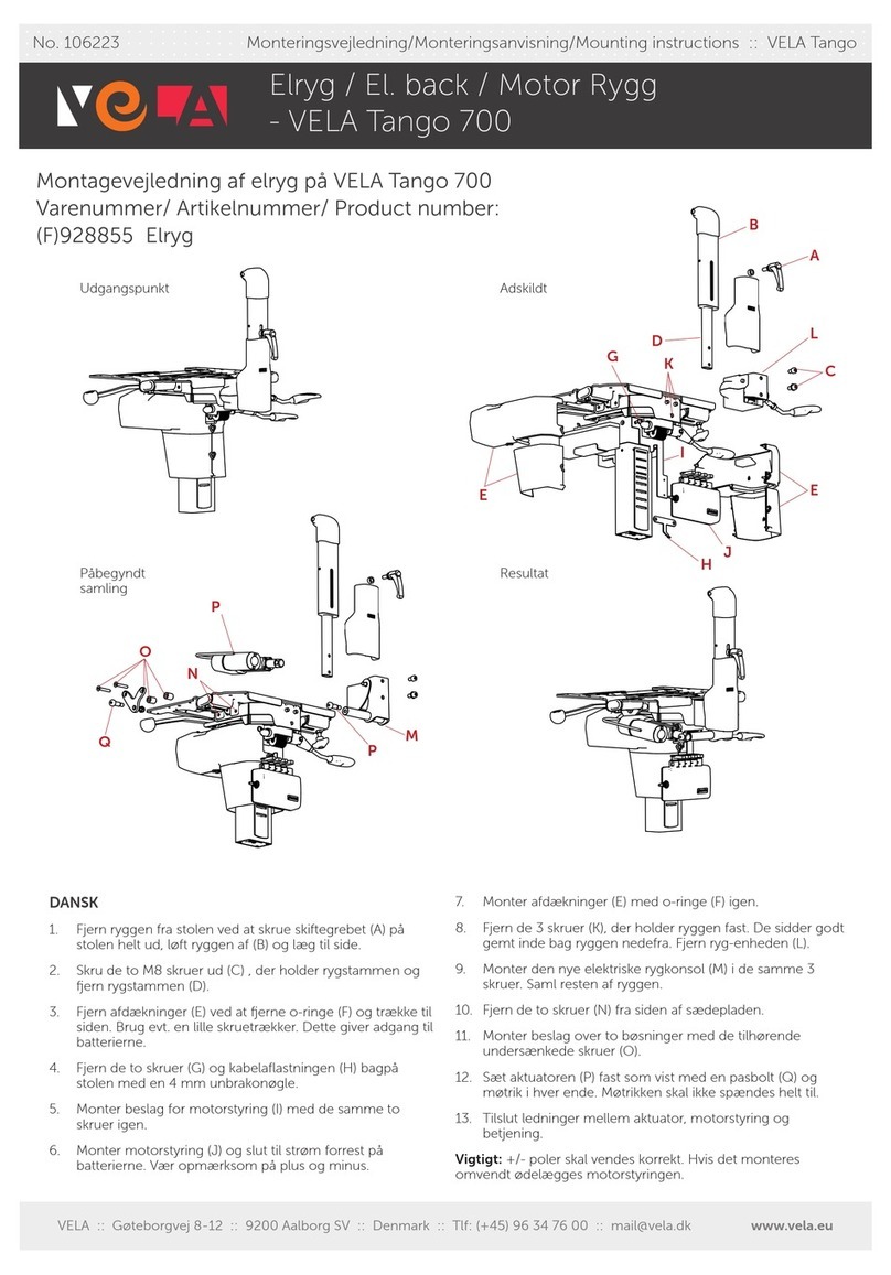 Vela 928855 Mounting instructions