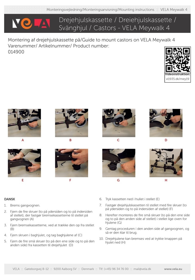 Vela 014900 Mounting instructions