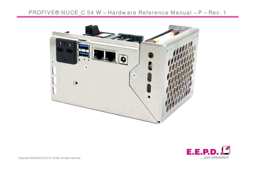 EEPD PROFIVE NUCE Hardware reference manual
