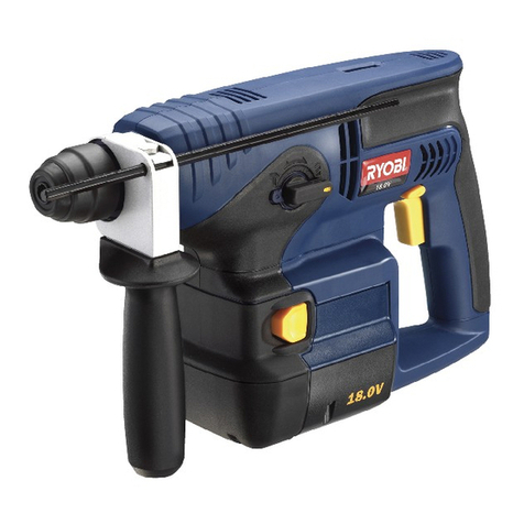 Ryobi CRH-180RE User manual