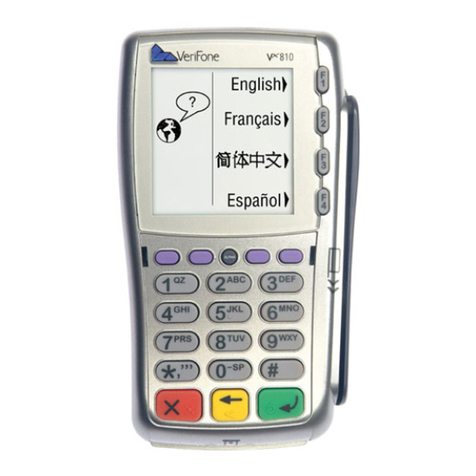 VeriFone VX570 Quick reference guide