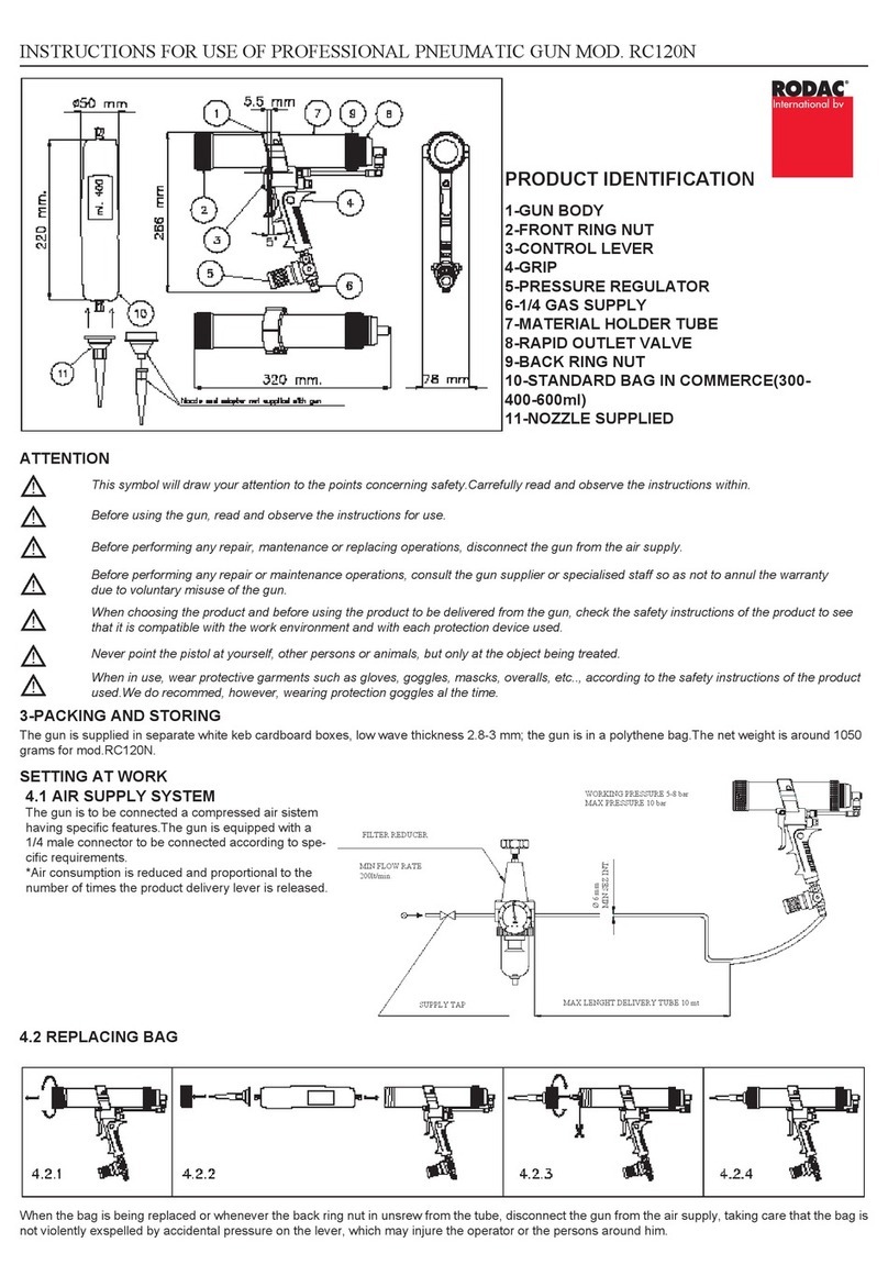 rodac RC120N Instructions for use
