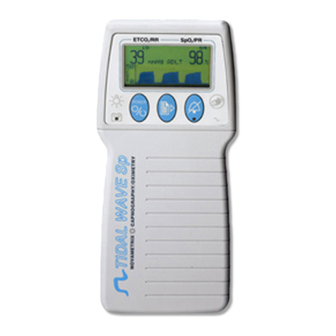 Novametrix Medical Systems TIDAL WAVE 610 Service manual