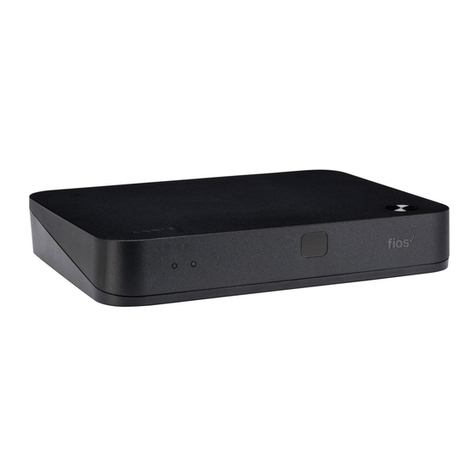 Verizon FiOS TV User manual