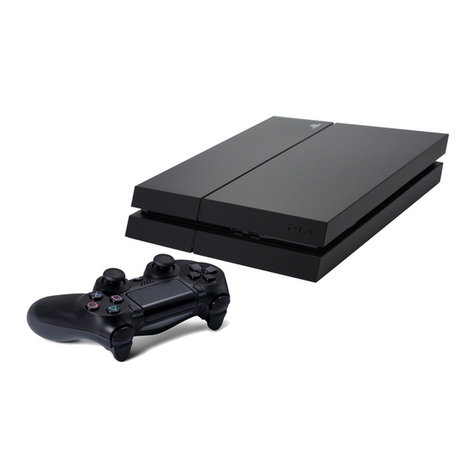 Sony PS4 CUH-1108A Installation and operating manual Sony PS4 CUH-1108A Installation and operating manual