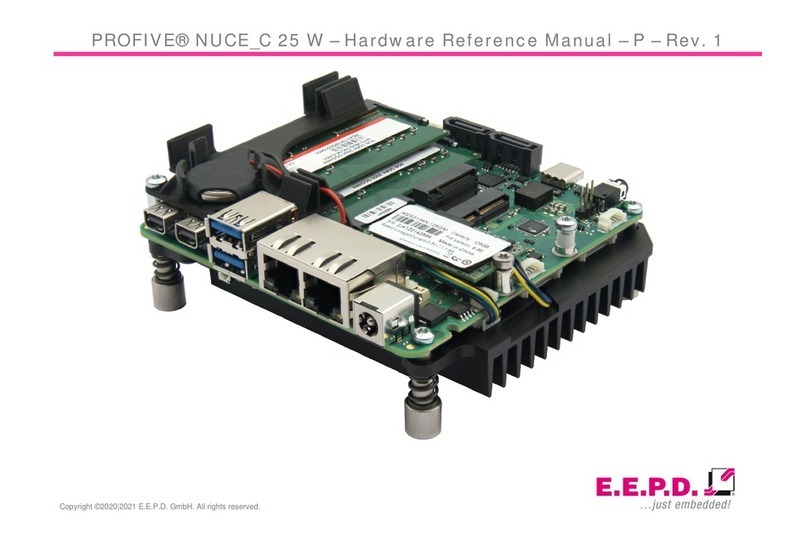 EEPD PROFIVE NUCE V2718 Hardware reference manual