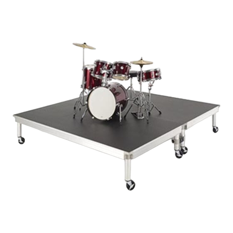 Wenger StageTek Roll-A-Deck User manual
