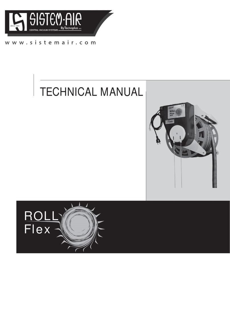 TECNOPLUS Sistem-Air ROLL Flex User manual