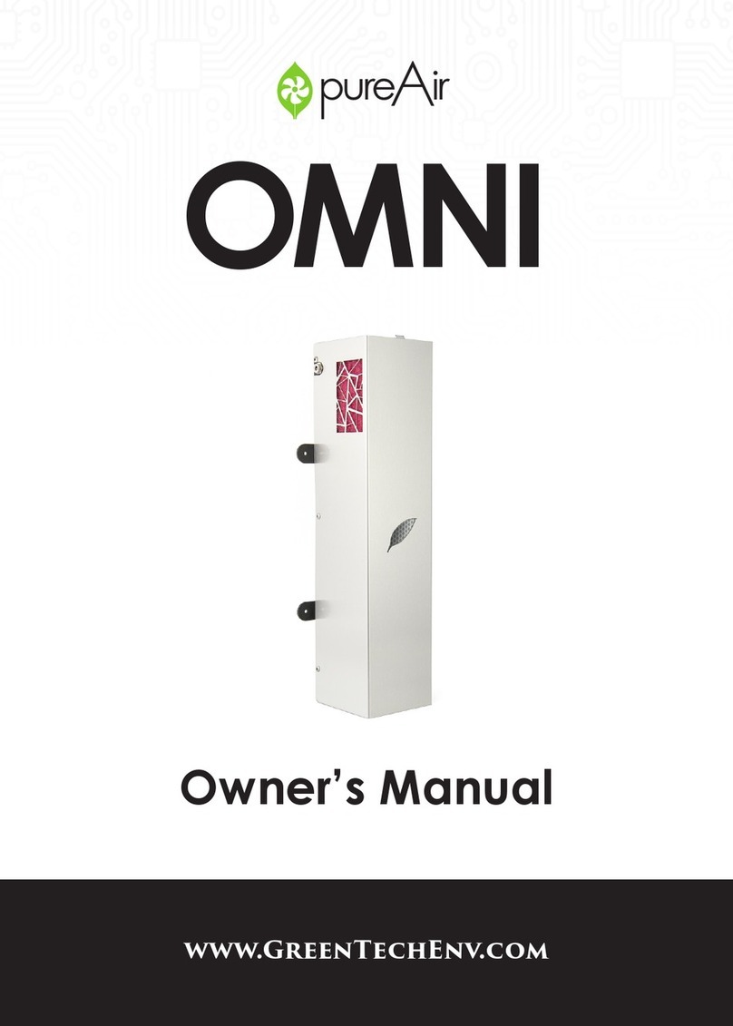 PureAir OMNI owner's manual