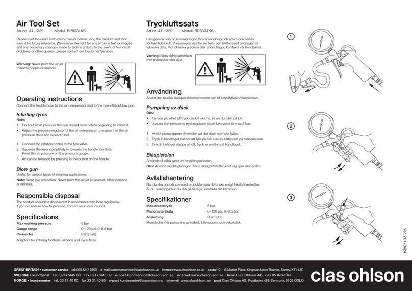 Clas Ohlson RP8031K6 quick start guide Clas Ohlson RP8031K6 quick start guide